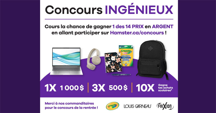 Concours Hamster - Ingénieux