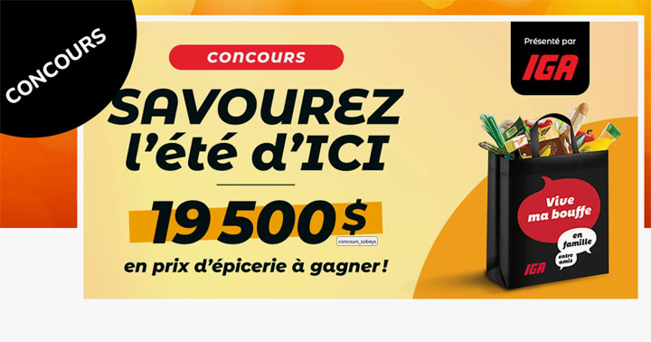 Concours Icimédias - Savourez l’été d’ICI