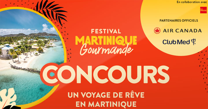 Concours La Presse - Un voyage de rêve en Martinique