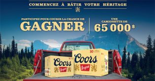 Concours Camionnette de Coors Original