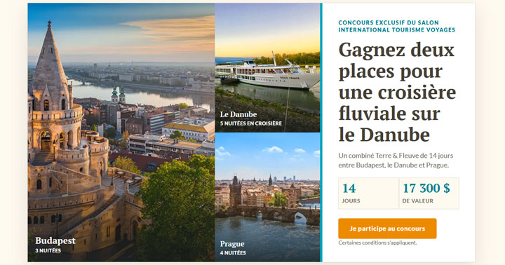 Concours Voyages Traditours Danube